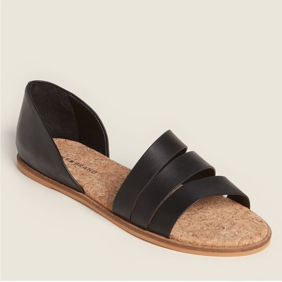 {Lucky Brand} Black Sandals - Picture 1 of 6